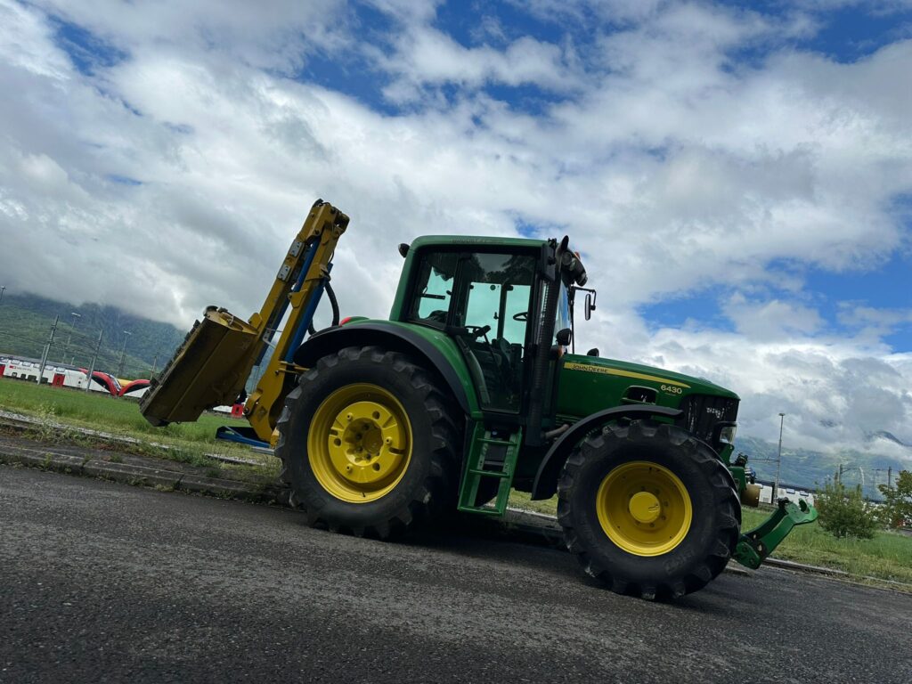 Entretien avec tracteur