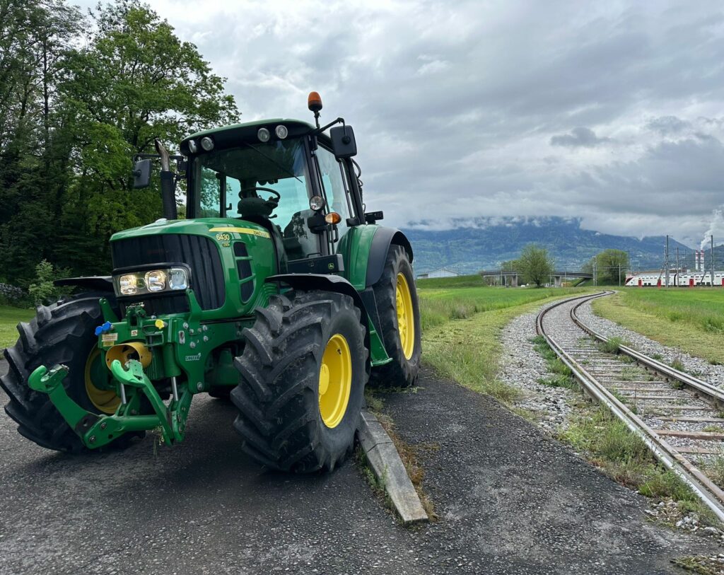 Entretien avec tracteur