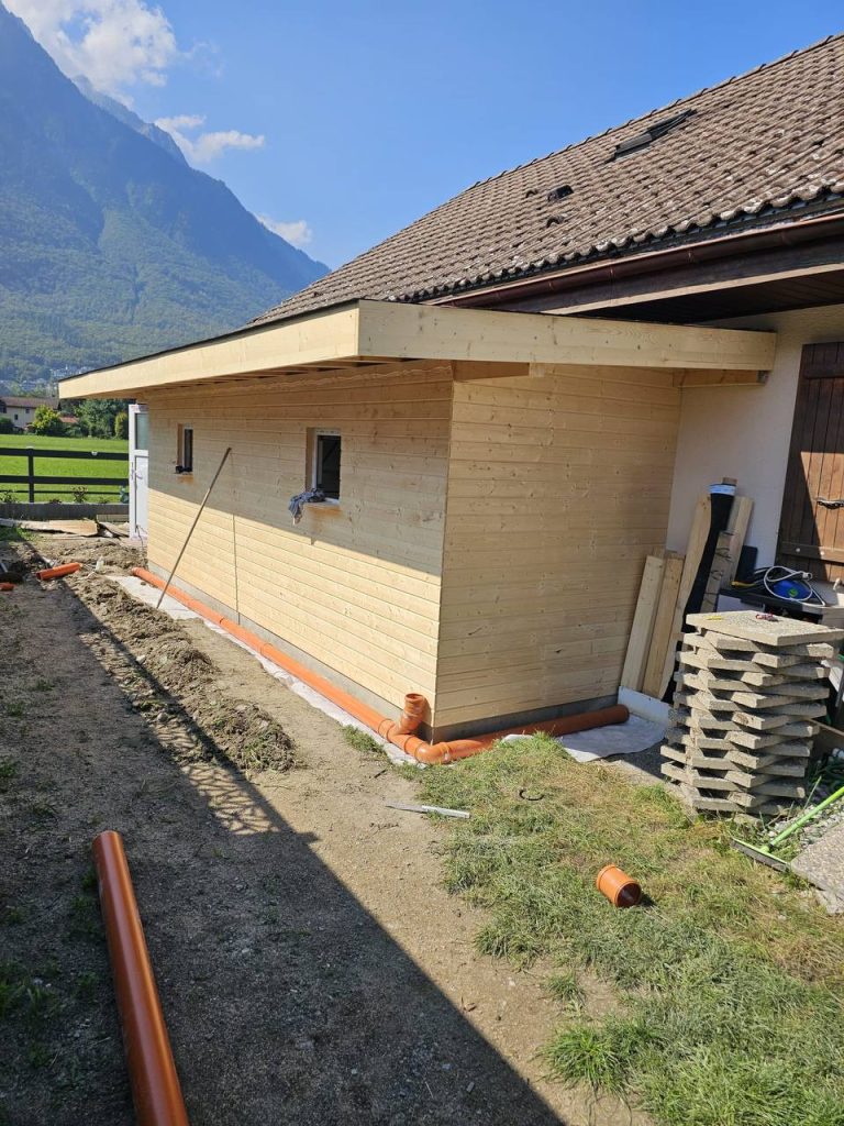 Extension maison en bois - Eggel Création & Design SA