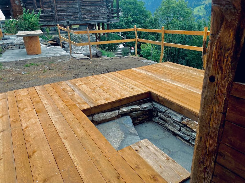 Terrasse en bois extérieur - Eggel Création & Design SA