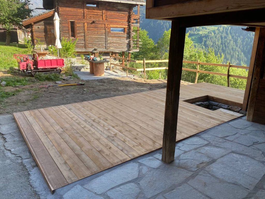 Terrasse en bois extérieur - Eggel Création & Design SA