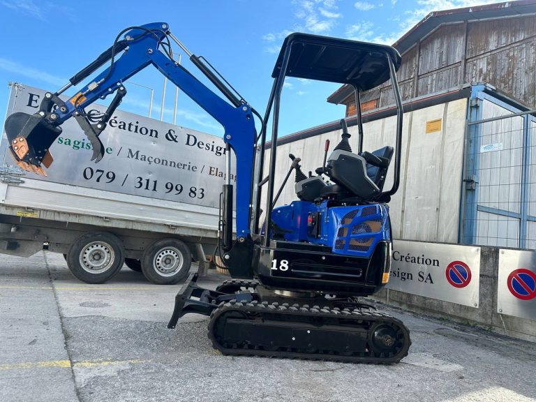 Pelle mécanique lithium ( 100% électrique )  Poids 1,8t