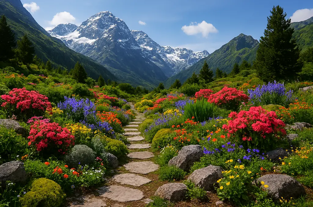 Jardin paysage suisse